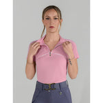 Dapplebay Lady 1/4 Zip Aircut SS Riding Top - Ballet Pink - Dapplebay - Equiluxe Tack
