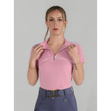 Dapplebay Lady 1/4 Zip Aircut SS Riding Top - Ballet Pink - Dapplebay - Equiluxe Tack