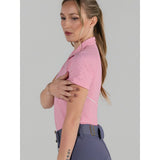 Dapplebay Lady 1/4 Zip Aircut SS Riding Top - Ballet Pink - Dapplebay - Equiluxe Tack