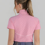 Dapplebay Lady 1/4 Zip Aircut SS Riding Top - Ballet Pink - Dapplebay - Equiluxe Tack