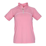 Dapplebay Lady 1/4 Zip Aircut SS Riding Top - Ballet Pink - Dapplebay - Equiluxe Tack