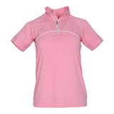 Dapplebay Lady 1/4 Zip Aircut SS Riding Top - Ballet Pink - Dapplebay - Equiluxe Tack