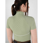 Dapplebay Lady 1/4 Zip Aircut SS Riding Top - Sage - Dapplebay - Equiluxe Tack