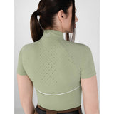 Dapplebay Lady 1/4 Zip Aircut SS Riding Top - Sage - Dapplebay - Equiluxe Tack