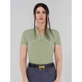 Dapplebay Lady 1/4 Zip Aircut SS Riding Top - Sage - Dapplebay - Equiluxe Tack
