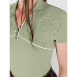 Dapplebay Lady 1/4 Zip Aircut SS Riding Top - Sage - Dapplebay - Equiluxe Tack