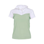 Dapplebay Lady 1/4 Zip SS Show Top - Sage - Breeches.com - Equiluxe Tack
