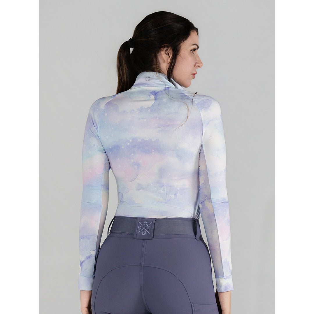 Dapplebay Opalite Skies 1/4 Zip LS Riding Top - Breeches.com - Equiluxe Tack