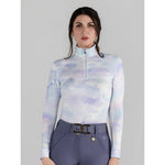 Dapplebay Opalite Skies 1/4 Zip LS Riding Top - Breeches.com - Equiluxe Tack