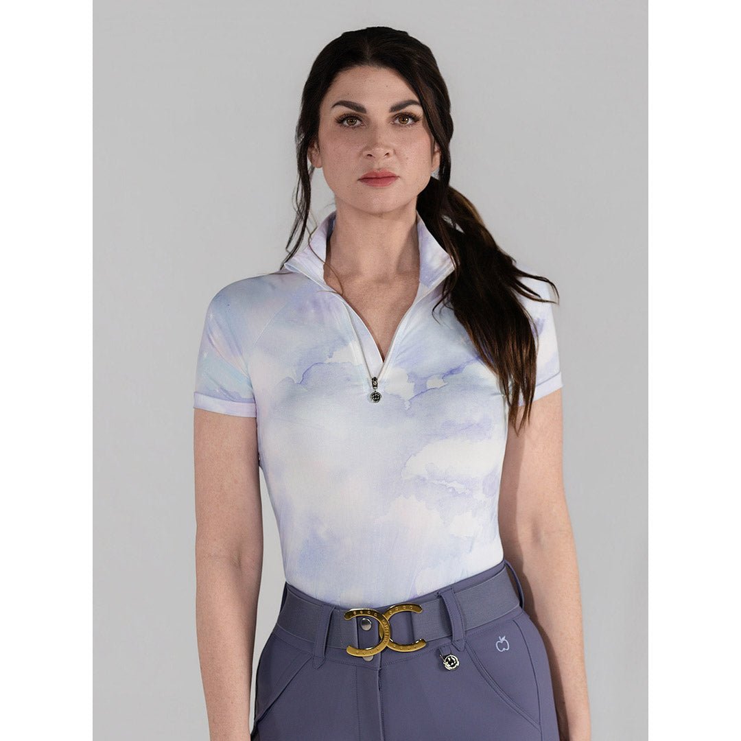 Dapplebay Opalite Skies 1/4 Zip SS Riding Top - Breeches.com - Equiluxe Tack