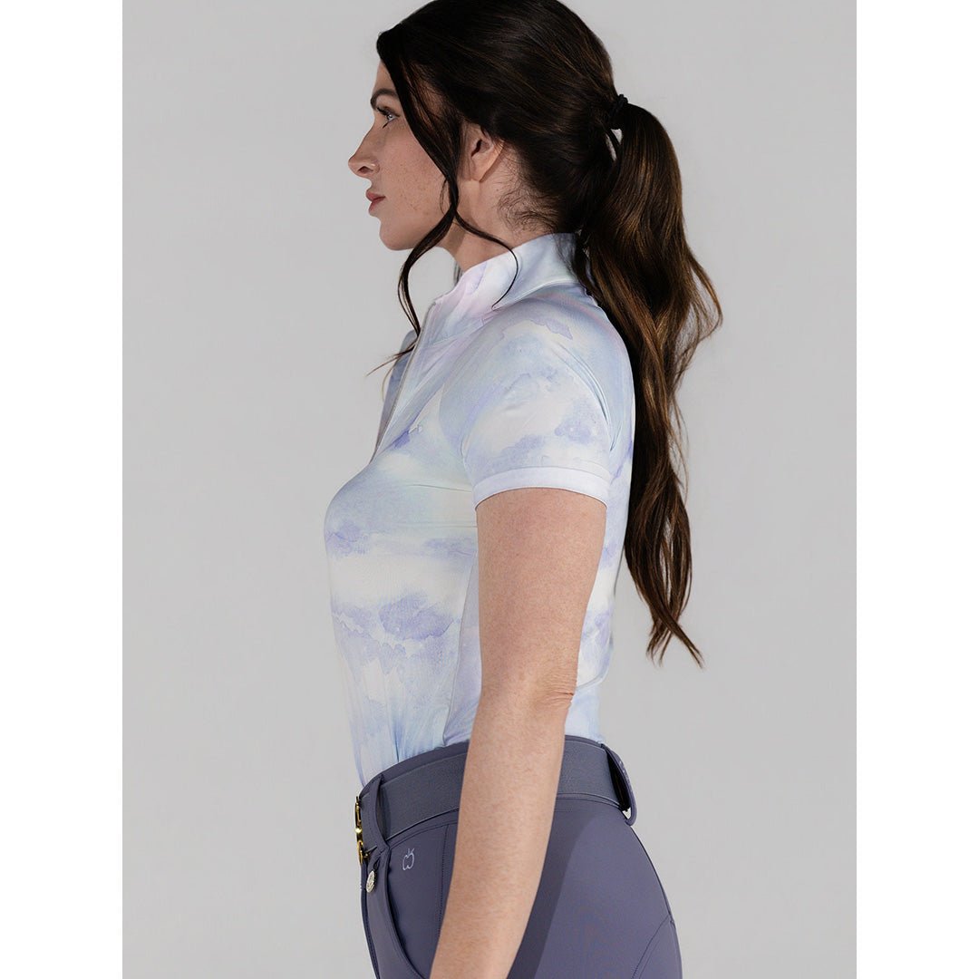 Dapplebay Opalite Skies 1/4 Zip SS Riding Top - Breeches.com - Equiluxe Tack
