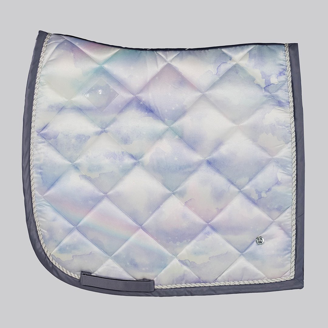 Dapplebay Opalite Skies Dressage Saddle Pad - Breeches.com - Equiluxe Tack