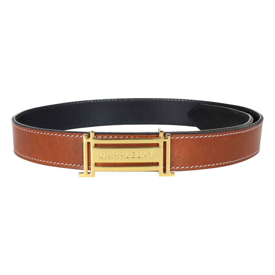 Dapplebay Reversible Jump Belt - Gold - Dapplebay - Equiluxe Tack