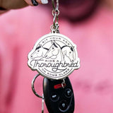 Dapplebay Ride A Thoroughbred - Keychain - Dapplebay - Equiluxe Tack