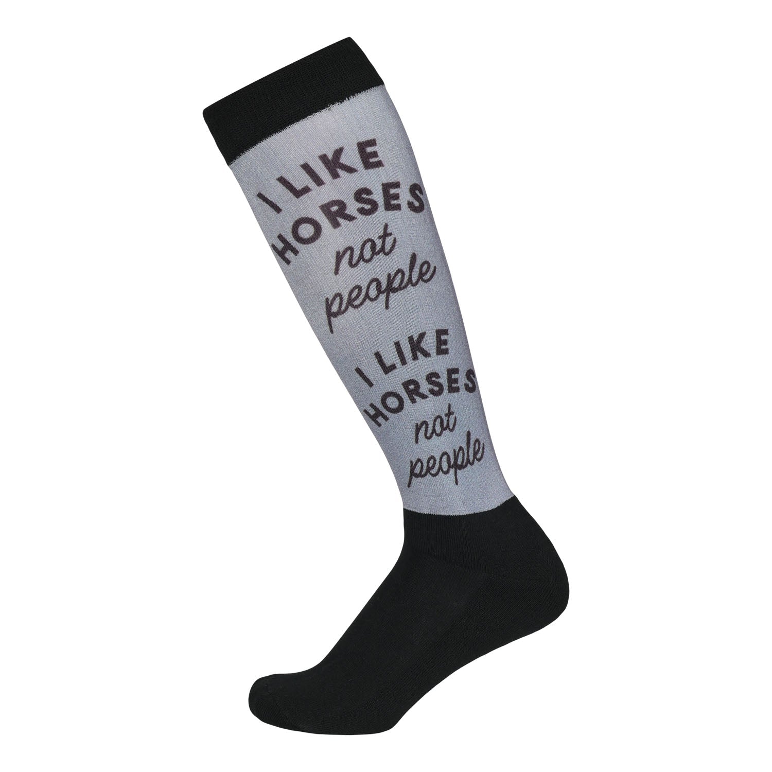 Dapplebay Slick Boot Socks - I Like Horses - Dapplebay - Equiluxe Tack
