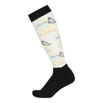 Dapplebay Slick Boot Socks - Sunshine & Horses - Dapplebay - Equiluxe Tack