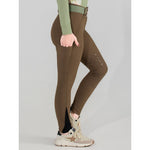 Dapplebay Sport Silicone Knee Patch Breeches - Chestnut - Dapplebay - Equiluxe Tack