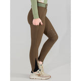 Dapplebay Sport Silicone Knee Patch Breeches - Chestnut - Dapplebay - Equiluxe Tack