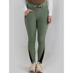 Dapplebay Sport Silicone Knee Patch Breeches - Rosemary - Dapplebay - Equiluxe Tack