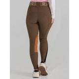 Dapplebay Sport Suede Knee Patch Breeches - Chestnut - Dapplebay - Equiluxe Tack