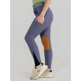 Dapplebay Sport Suede Knee Patch Breeches - Purple Dusk - Dapplebay - Equiluxe Tack