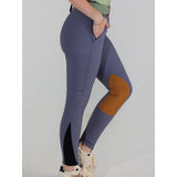 Dapplebay Sport Suede Knee Patch Breeches - Purple Dusk - Dapplebay - Equiluxe Tack