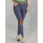 Dapplebay Sport Suede Knee Patch Breeches - Purple Dusk - Dapplebay - Equiluxe Tack