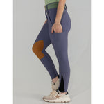 Dapplebay Sport Suede Knee Patch Breeches - Purple Dusk - Dapplebay - Equiluxe Tack
