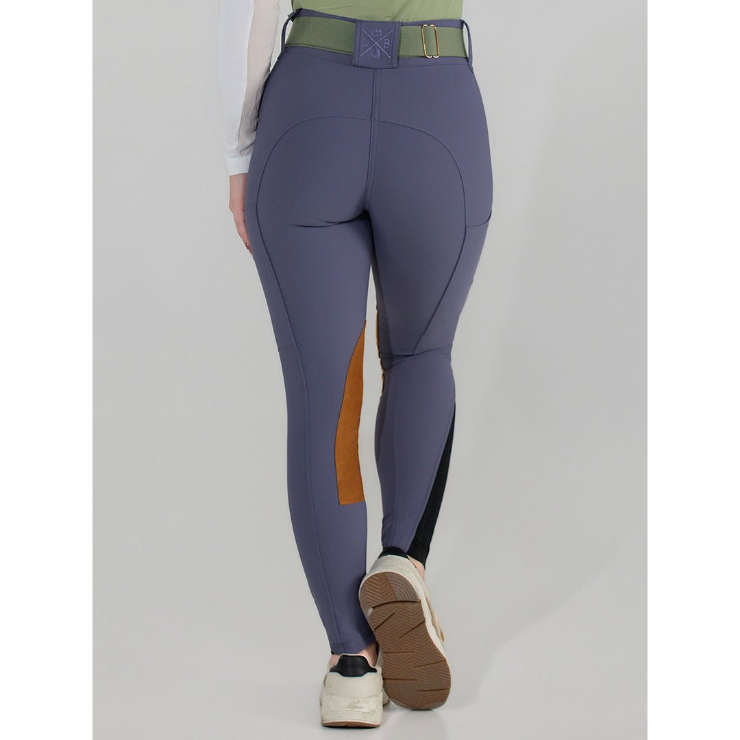Dapplebay Sport Suede Knee Patch Breeches - Purple Dusk - Dapplebay - Equiluxe Tack