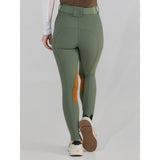 Dapplebay Sport Suede Knee Patch Breeches - Rosemary - Dapplebay - Equiluxe Tack