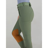 Dapplebay Sport Suede Knee Patch Breeches - Rosemary - Dapplebay - Equiluxe Tack