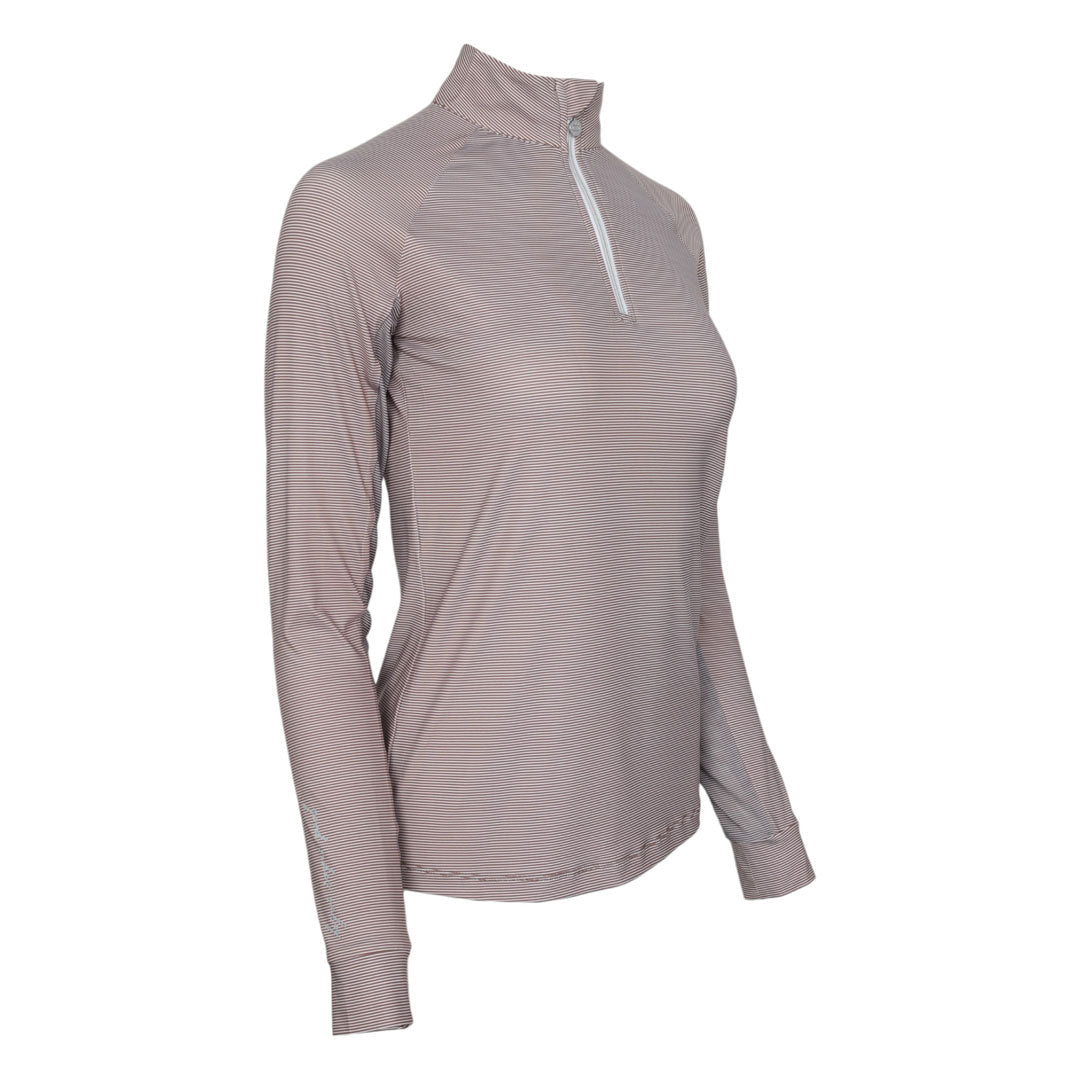Dapplebay Stripe 1/4 Zip Riding Top - Dapplebay - Equiluxe Tack