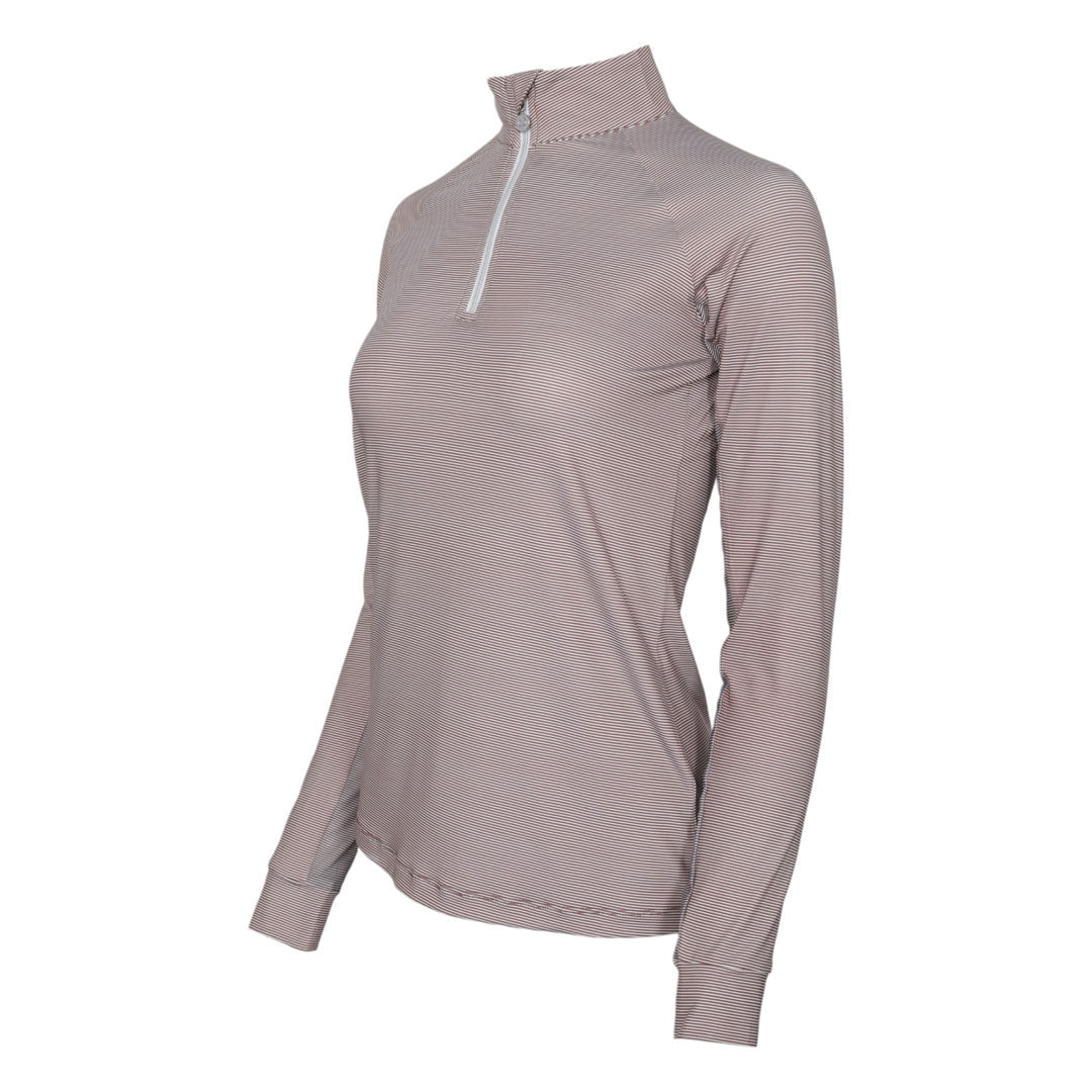 Dapplebay Stripe 1/4 Zip Riding Top - Dapplebay - Equiluxe Tack
