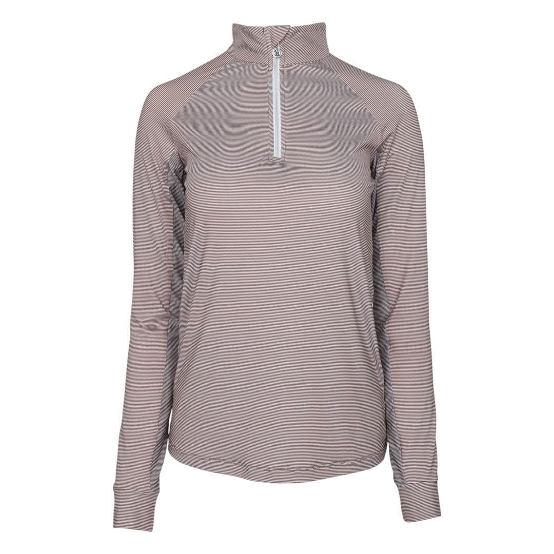 Dapplebay Stripe 1/4 Zip Riding Top - Dapplebay - Equiluxe Tack