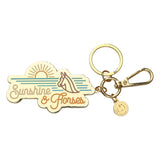 Dapplebay Sunshine & Horses - Keychain - Dapplebay - Equiluxe Tack