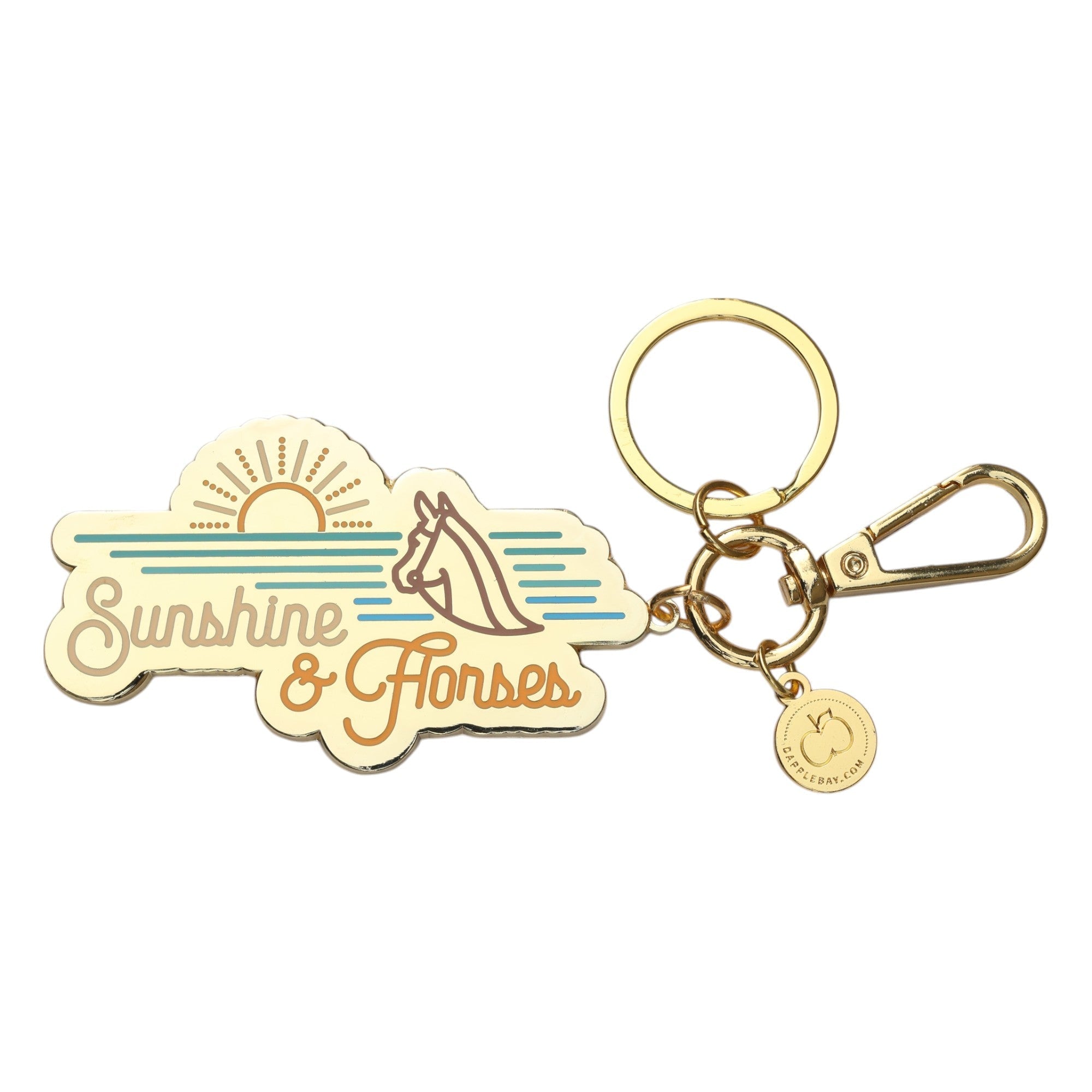 Dapplebay Sunshine & Horses - Keychain - Dapplebay - Equiluxe Tack