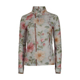Dapplebay Vintage Floral 1/4 Zip LS Riding Top - Breeches.com - Equiluxe Tack