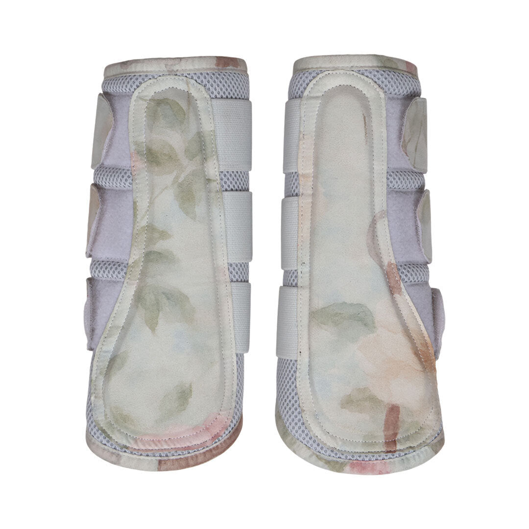 Dapplebay Vintage Floral Airflow Brush Boots - Breeches.com - Equiluxe Tack