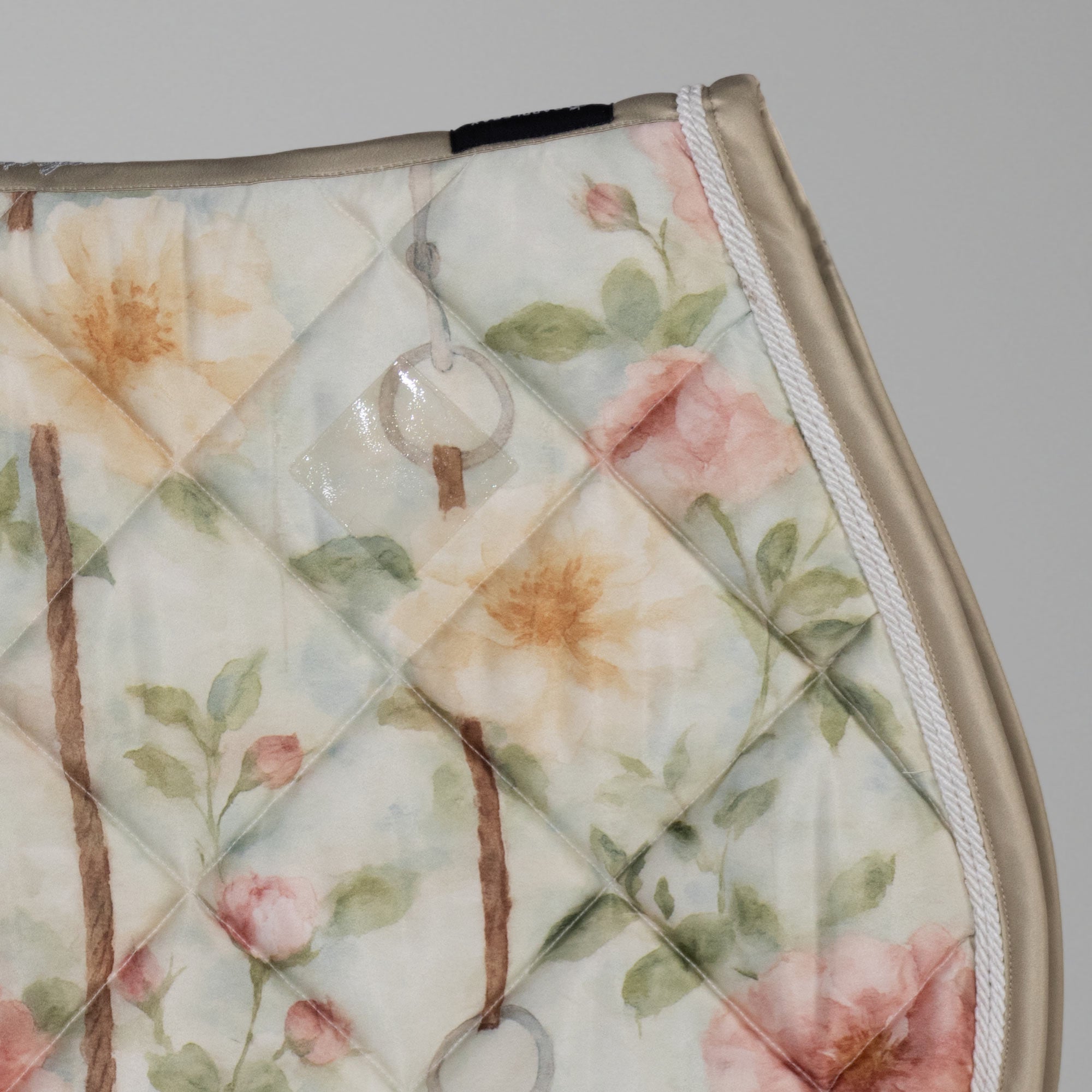 Dapplebay Vintage Floral Jump Saddle Pad - Breeches.com - Equiluxe Tack