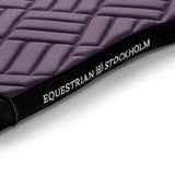 Equestrian Stockholm Jump Saddle Pad Modern Dark Violet