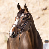 Deauville - Brown Leather Anatomical Jumper Bridle - Halter Ego® - Equiluxe Tack