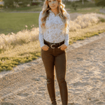 Deinhardt Designs Connection Collection SEPIA Long Sleeve Signature Sunshirt - Equiluxe Tack