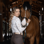 Deinhardt Designs Connection Collection SEPIA Long Sleeve Signature Sunshirt - Equiluxe Tack