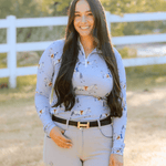 Deinhardt Designs Connection Collection VOGUE Long Sleeve Signature Sunshirt - Equiluxe Tack