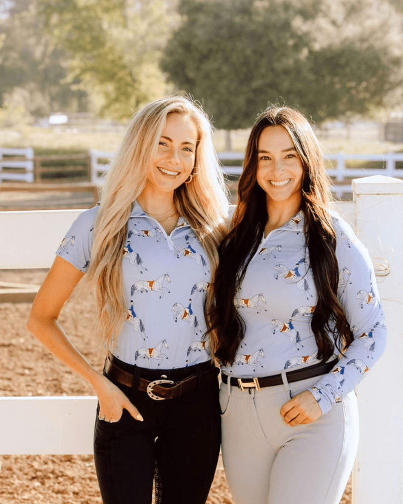 Deinhardt Designs Connection Collection VOGUE Long Sleeve Signature Sunshirt - Equiluxe Tack