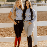Deinhardt Designs Connection Collection VOGUE Long Sleeve Signature Sunshirt - Equiluxe Tack