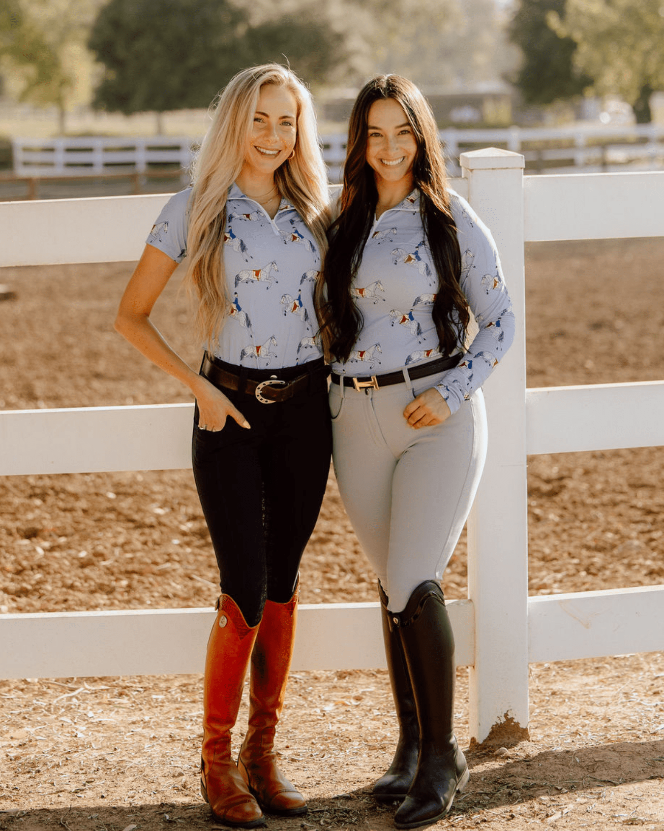 Deinhardt Designs Connection Collection VOGUE Long Sleeve Signature Sunshirt - Equiluxe Tack