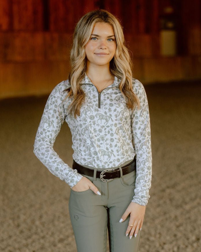 Deinhardt Designs EVERGREEN Long Sleeve Sunshirt - Deinhardt Designs - Equiluxe Tack