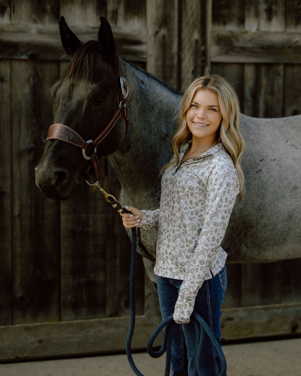 Deinhardt Designs EVERGREEN Long Sleeve Sunshirt - Deinhardt Designs - Equiluxe Tack