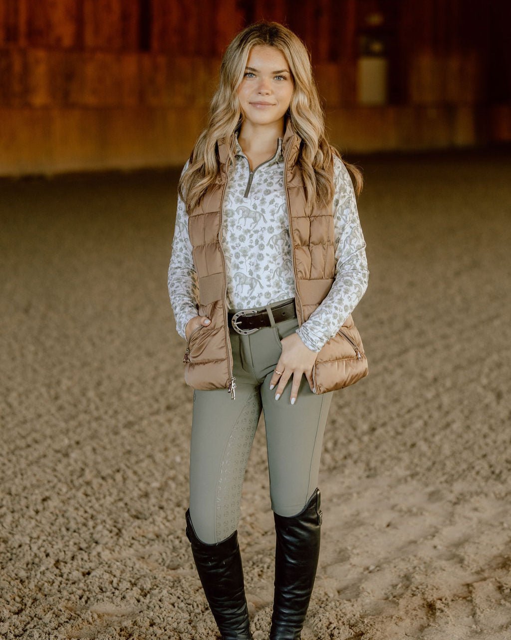 Deinhardt Designs EVERGREEN Long Sleeve Sunshirt - Deinhardt Designs - Equiluxe Tack
